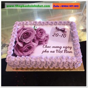 Bánh Sinh Nhật In Hình Ảnh - H647